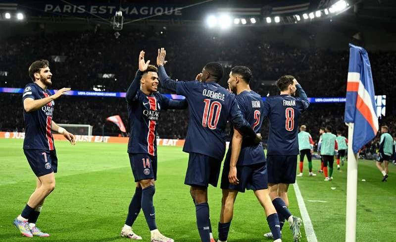 巴黎圣日耳曼队在最新的联赛中获得胜利 巴黎圣日耳曼队在最新的联赛中获得胜利