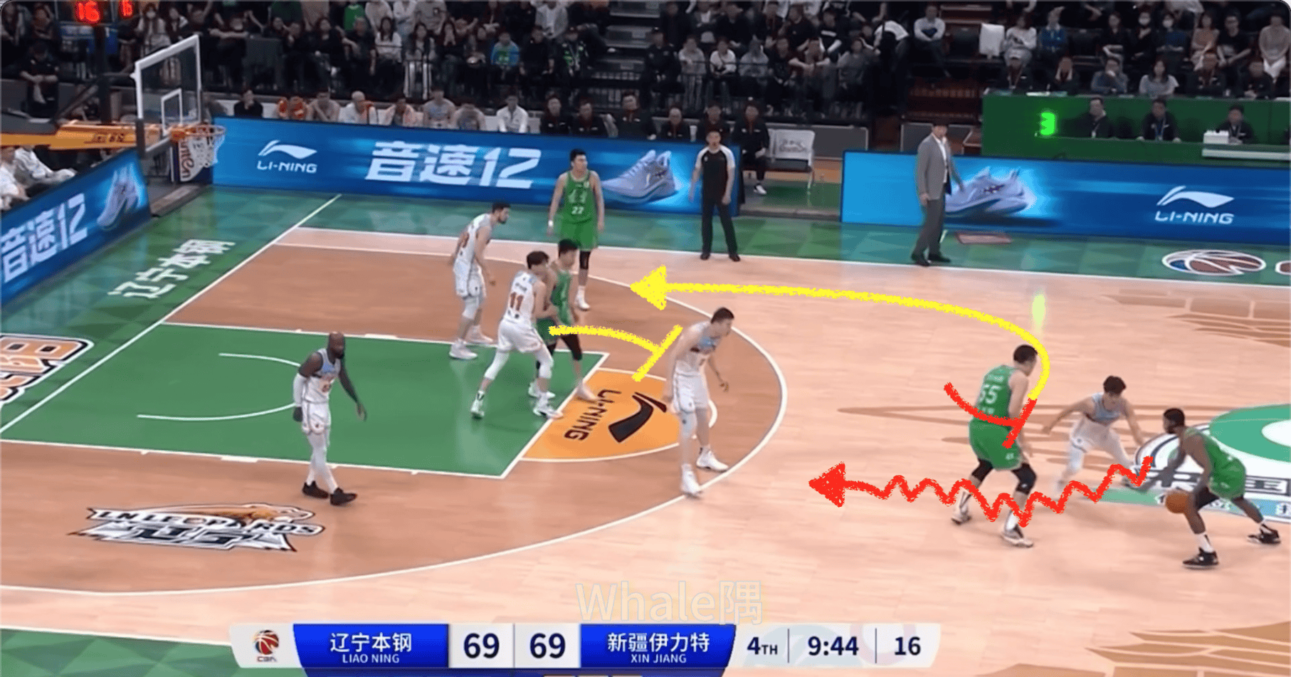 -广东队力克新疆队，郭艾伦关键制胜